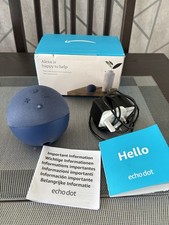 Echo dot 5th Gen Blue Boxed