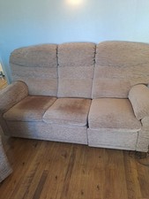 G PLAN 3 sester electric recliner and 2 seater manual recliner sofas 