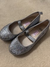 H&M Girls Silver Glitter
