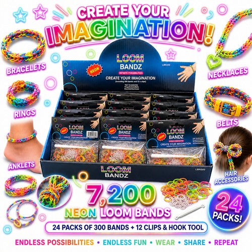 200 loom bands - loom,