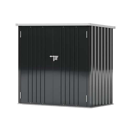 3ft metal garden shed - x,