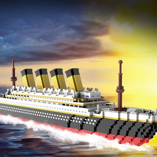 Titanic building blocks set - blocks,