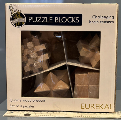 Eureka puzzle blocks set - puzzle,