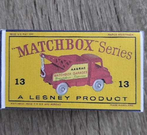 Matchbox regular wheels no13 - matchbox,