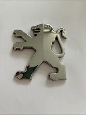 Peugeot Badge Logo Lion Emblem