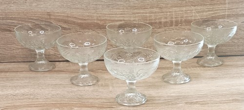 Glass footed vintage - glass,