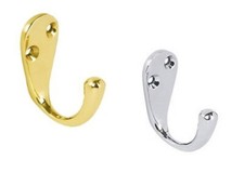 Coat Hooks Twin Robe Door