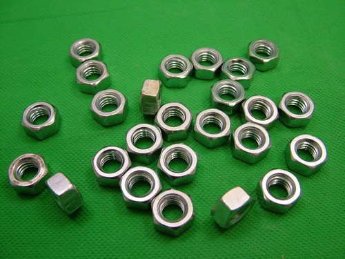 Hexagon nut whitworth - 3/8",