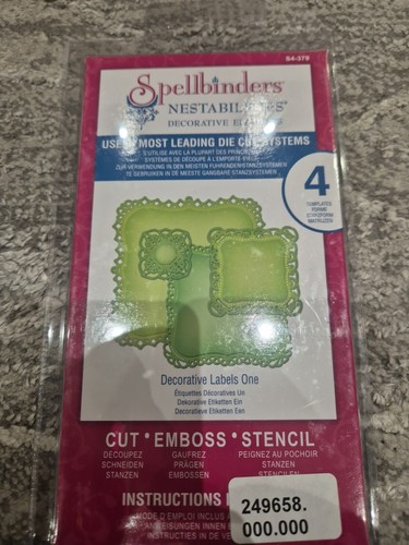 Spellbinders nestabilities - spellbinders,