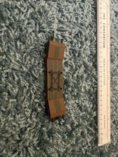 Hornby OO Gauge Low-mac 25T Freight Box/Machinery Flat Wagon B904662  &  Crate