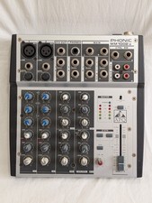 Phonic MM1002a 2 mic Compact Mixer Untested Spares Or Repair