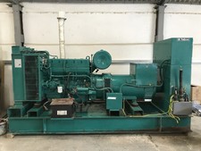 Used 233 KVA Cummins Diesel Generator Open Set  (LOW HOURS)