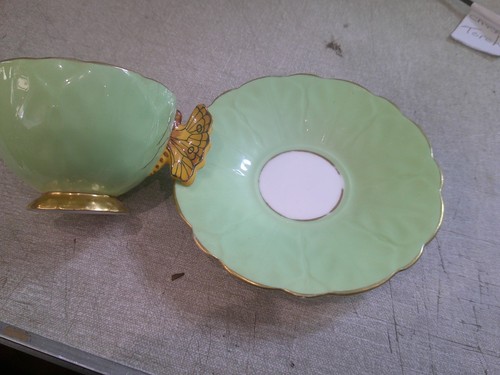 Aynsley cabinet cup saucer - cabinet,