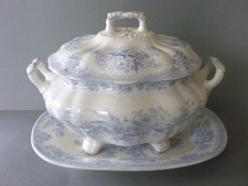 Antique Asiatic Pheasants Soup