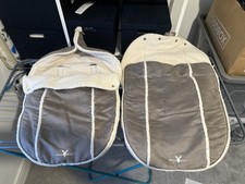 Wallaboo footmuff twins set