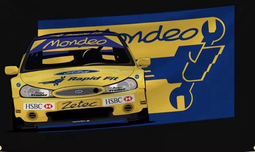 Ford mondeo retro - ford,
