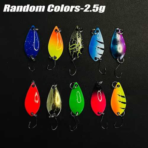 Metal spoon fishing - 10,