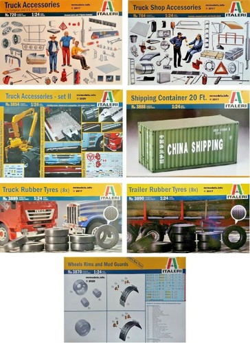 Italeri truck accessories - 1/24,