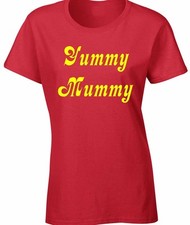 Yummy Mummy T-Shirt Mother's Day Gift Wife Mum Girlfriend Nanny Birthday present