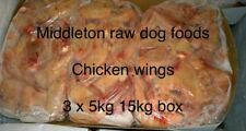 Dog Food Frozen chicken wings 15kg box BARF/RAW (NOW BETTER VALUE 15KG BOX)
