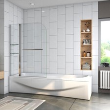 Shower Bath Screen Tempered