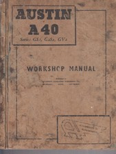 1949 AUSTIN A40 GS2 G2S2 GV2