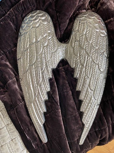 Angel wings large - angel, metal