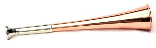 Fox hunting copper horn - copper, gift