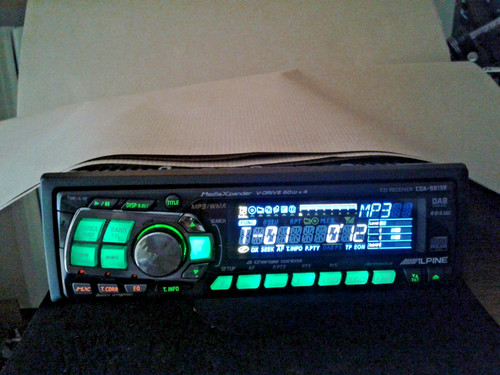 Alpine cda 9813r radio - cda-9813r,