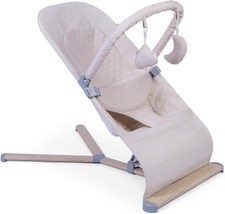Red Kite Baya Bouncer - Ergonomic Self-Bouncing Adjustable with Toy Bar ,Oatmeal
