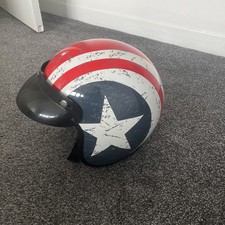 Viper Mod Helmet Open Face Motorcycle Motorbike Scooter