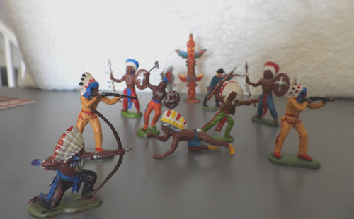 Vintage britains native - ,