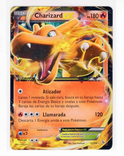 Esp spanish charizard ex - spanish,