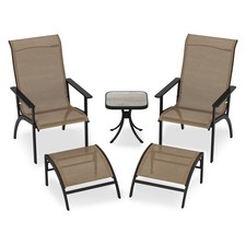 5 Piece Adirondack Chair Set