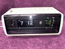 Vintage Sony Flip Clock  Radio