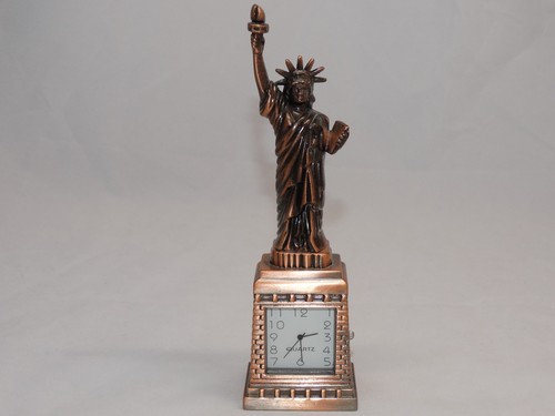 Statue liberty quartz clock - liberty,