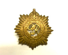 WW2 Period Royal Caadian Army Service Corps Cap Badge Brass George VI