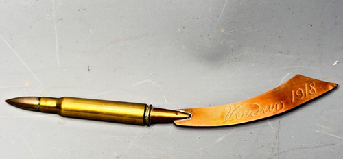 Verdun 1918 trench - 1918, copper