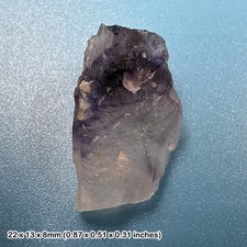 Rare blue john fluorite from