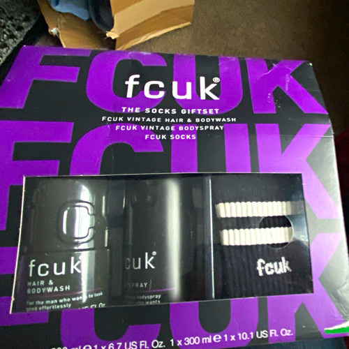 Fcuk vintage gift set - fcuk,