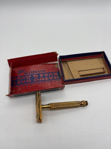 Vintage gillette tech razor - tech,