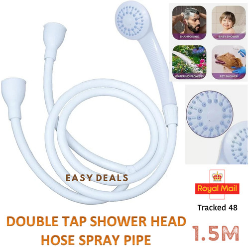 Double tap bath - double, shower