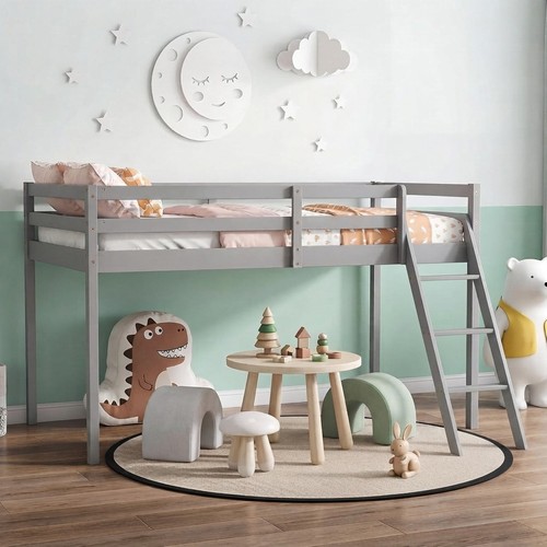 Sturdy rustic grey - pine, mid