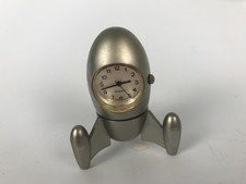 Rocket Metal Desk Clock Quartz