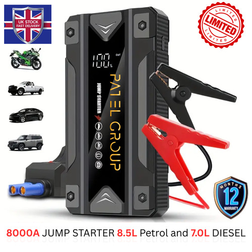8000a car jump - 8000a, start