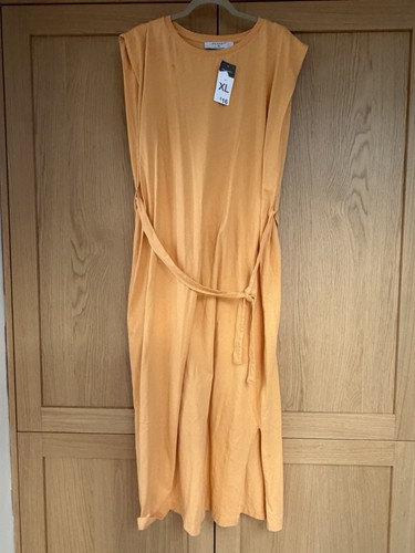 New primark orange sleeveless - new,