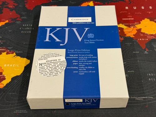 Kjv large print text edition - large,