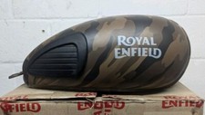 Fuel Tank Royal Enfield Bullet Classic 500 886003 Army Camouflage with pad 12-20