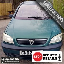 VAUXHALL ZAFIRA A Pre-facelift 1999–2002 1.6 ‘Club’ Petrol Manual Green - Fusex4
