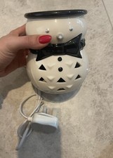 Yankee Candle Snowman Tart Warmer Electric Christmas Style, New Without Box